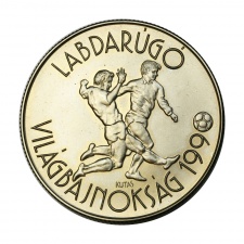 1990. évi Labdarúgó Világbajnokság 100 Forint 1988 BU 2 alakos