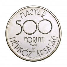 Labdarúgó Világbajnokság (III.) 500 Forint 1988 BU