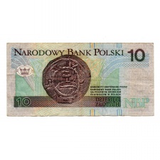 Lengyelország 10 Zloty Bankjegy 1994 P173a L196b