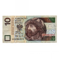 Lengyelország 10 Zloty Bankjegy 1994 P173a L196b