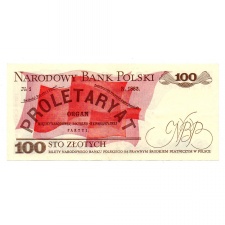 Lengyelország 100 Zloty Bankjegy 1986 P143e L166a
