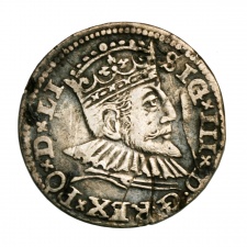 Lengyelország III. Zsigmond (Vasa) 3 Garas Trojak 1592 Riga