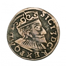 Lengyelország III. Zsigmond (Vasa) 3 Garas Trojak 1593 Poznan