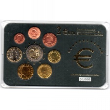 Luxemburg 2 EURO emlék Forglami sor 2003-2004 BU 