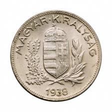Magyar Királyság 1 Pengő 1938 UNC