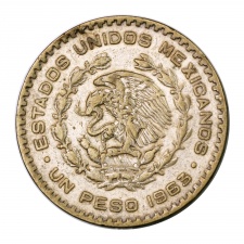 Mexikó 1 Peso 1963