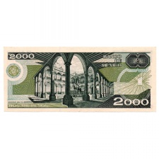 Mexikó 2000 Peso Bankjegy 1987 P86b