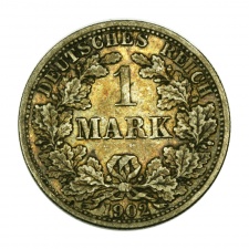 Német Birodalmi 1 Márka 1902 FF