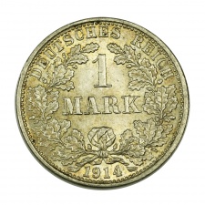 Német Birodalmi 1 Márka 1914 FF