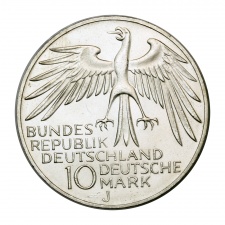 Németország 10 Márka 1972 J Müncheni Olimpia III.