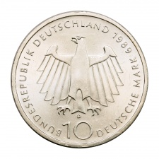 Németország 10 Márka 1989 D Bonn 2000 éves 