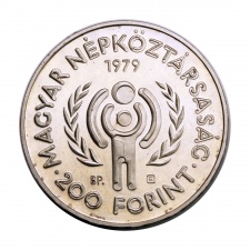 Nemzetközi Gyermekév 200 Forint 1979 BU