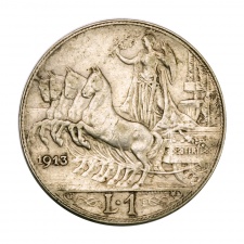 Olaszország 1 Líra 1913 R