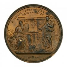 Olaszország X. Piusz pápa bronz emlékérem 1912 Róma