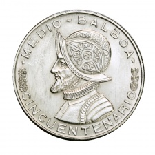 Panama 1/2 Balboa 1953