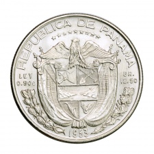 Panama 1/2 Balboa 1953