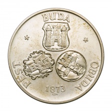 Pest-Buda-Óbuda egyesítésének centenáriuma emlékérem 1973