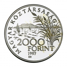 Régi Balatoni Hajók Helka Kelén 2000 Forint 1997 PP