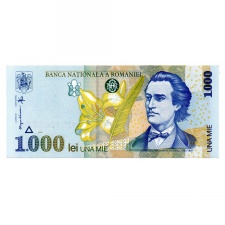 Románia 1000 Lei Bankjegy 1998 p106 aUNC