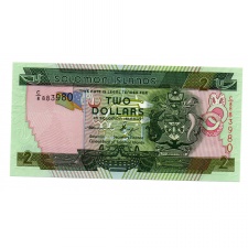 Salamon-szigetek 2 Dollár Bankjegy 2004 P25a