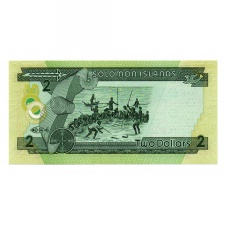 Salamon-szigetek 2 Dollár Bankjegy 2004 P25a