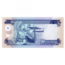 Salamon-szigetek 5 Dollár Bankjegy 2006 P26a