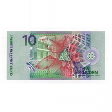 Suriname 10 Gulden Bankjegy 2000 P147