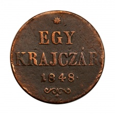 Szabadságharc 1 Krajcár 1848