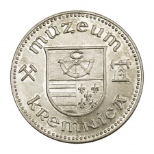 Szlovákia Múzeum Kremnica ezüstözött múzeumi zseton