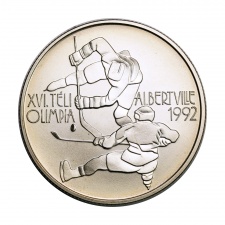 Téli Olimpia Albertville ezüst 500 Forint 1989 BU