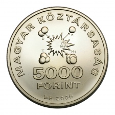 Teller Ede születésének 100. évfordulója 5000 Forint 2008 BU