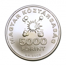 Teller Ede születésének 100. évfordulója 5000 Forint 2008 BU