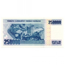 Törökország 250000 Líra Bankjegy 1970-1998 P211