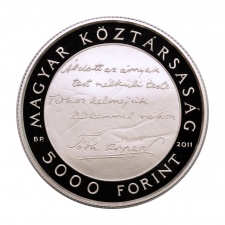 Tóth Árpád 5000 Forint 2011 PP