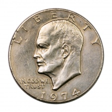 USA Eisenhower 1 Dollár 1974