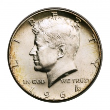 USA Kennedy 1/2 Dollár 1964 D