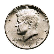 USA Kennedy 1/2 Dollár 1964 D