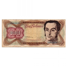 Venezuela 100 Bolivár Bankjegy 1992 P66e