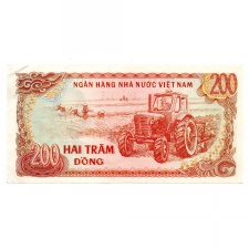 Vietnam 200 Dong Bankjegy 1987 P100b