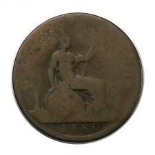 Viktória 1 Penny 1880