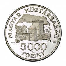 Visegrádi Vár 5000 Forint 2004 PP certifikáttal