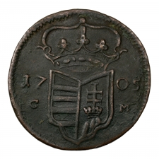 II. Rákóczi Ferenc XX poltura 1705 C-M Kassa