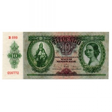 10 Pengő Bankjegy 1936 UNC