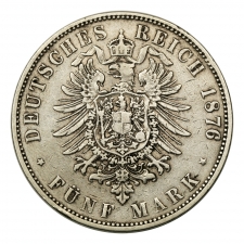 III. Ludwig 5 Márka 1876 H