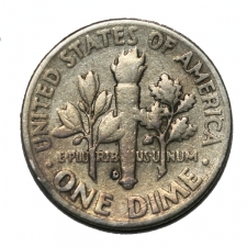 Roosevelt ezüst 1 Dime 1957. D