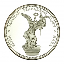 Kossuth Lajos színezüst érem 500 g