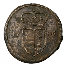 II. Rákóczi Ferenc XX poltura 1705