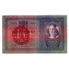 10 Korona Bankjegy 1904 Magyarország bélyegzéssel F