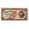 100 Millió Pengő Bankjegy 1946 MÉE felülbélyegzéssel