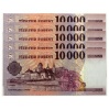 10000 Forint Bankjegy 2021 HR-HV alacsony sorszámú teljes sor